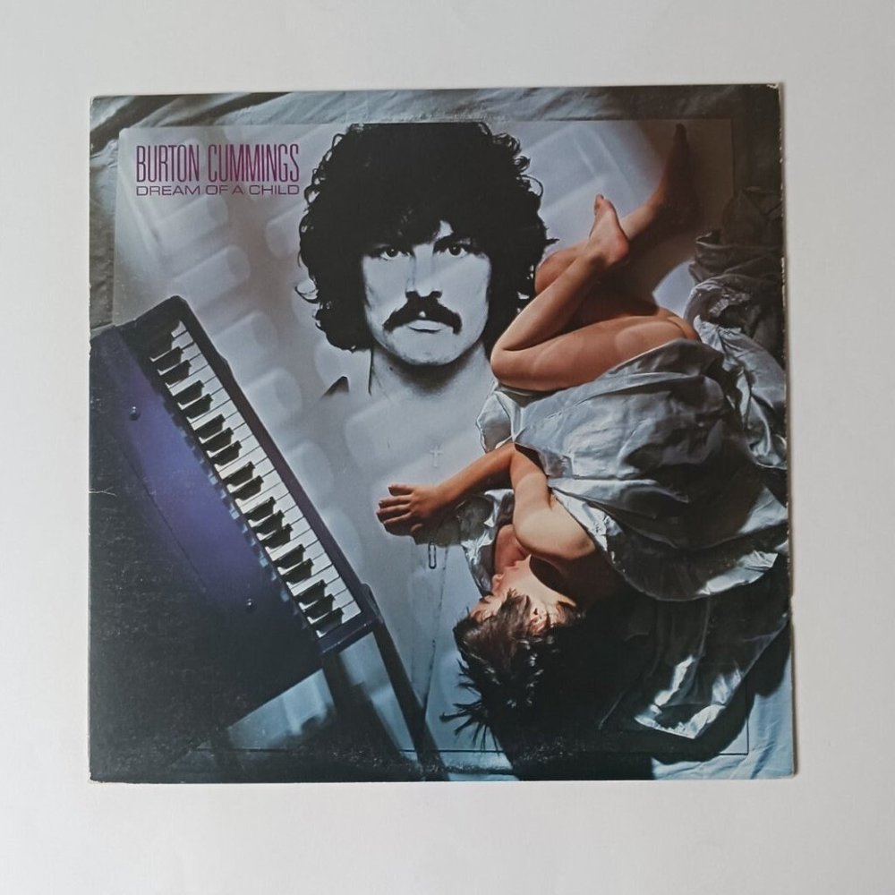 Vintage Burton Cummings Dream Of A Child vinyl record, 1978 first pressing